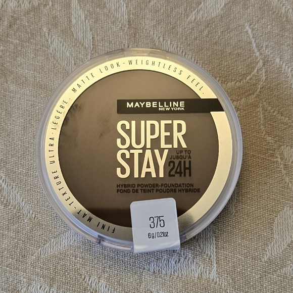 NEW Maybelline Super Stay 24H Hybrid Powder-Foundation Shade 375 6g - Picture 1 of 3